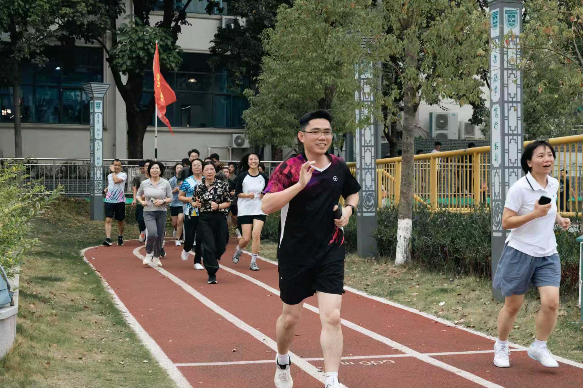 “活力奔跑”活动现场