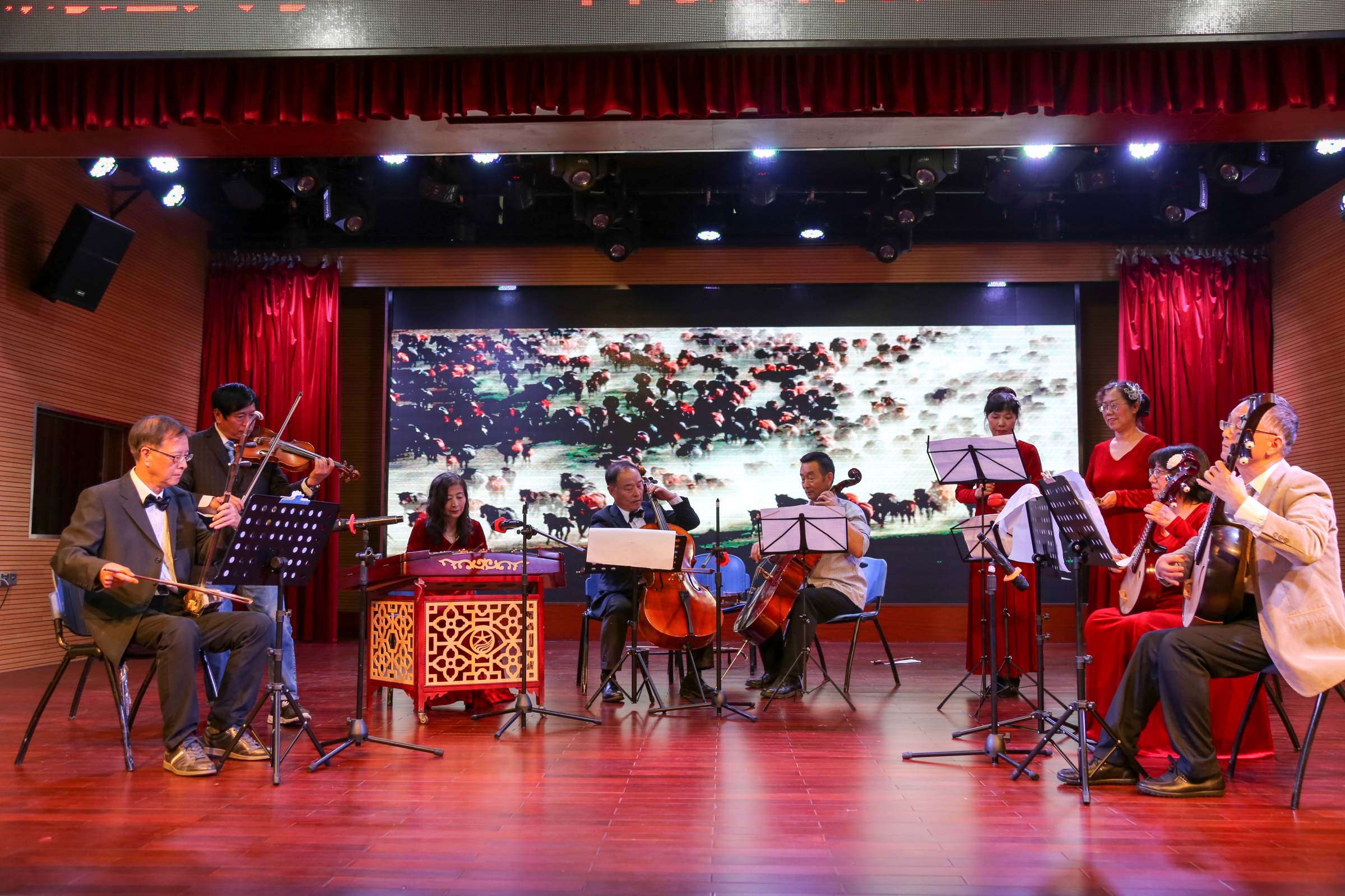 器乐合奏《在那遥远的地方》《赛马》