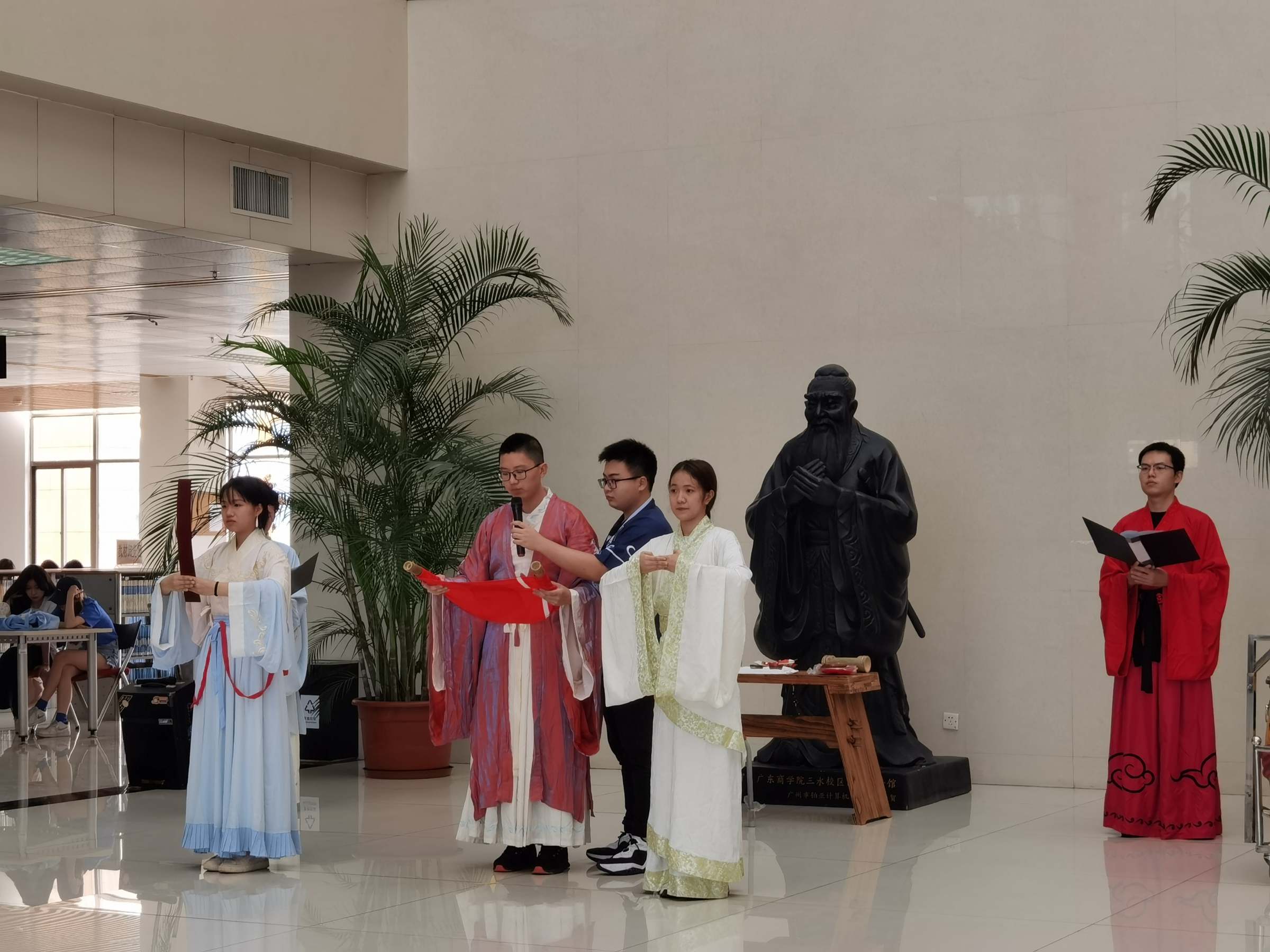 祭孔大典活动现场