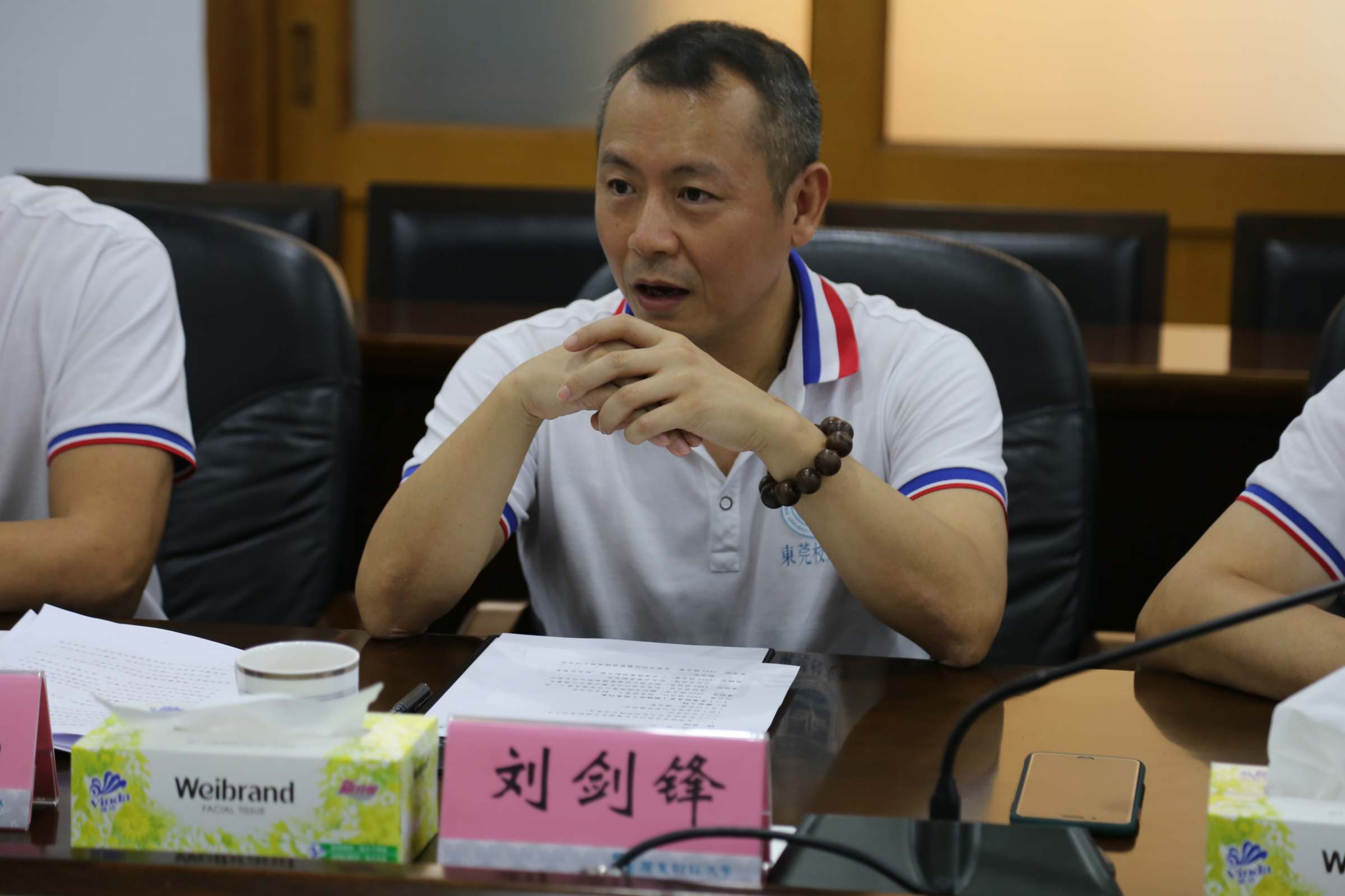 刘剑锋校友发言