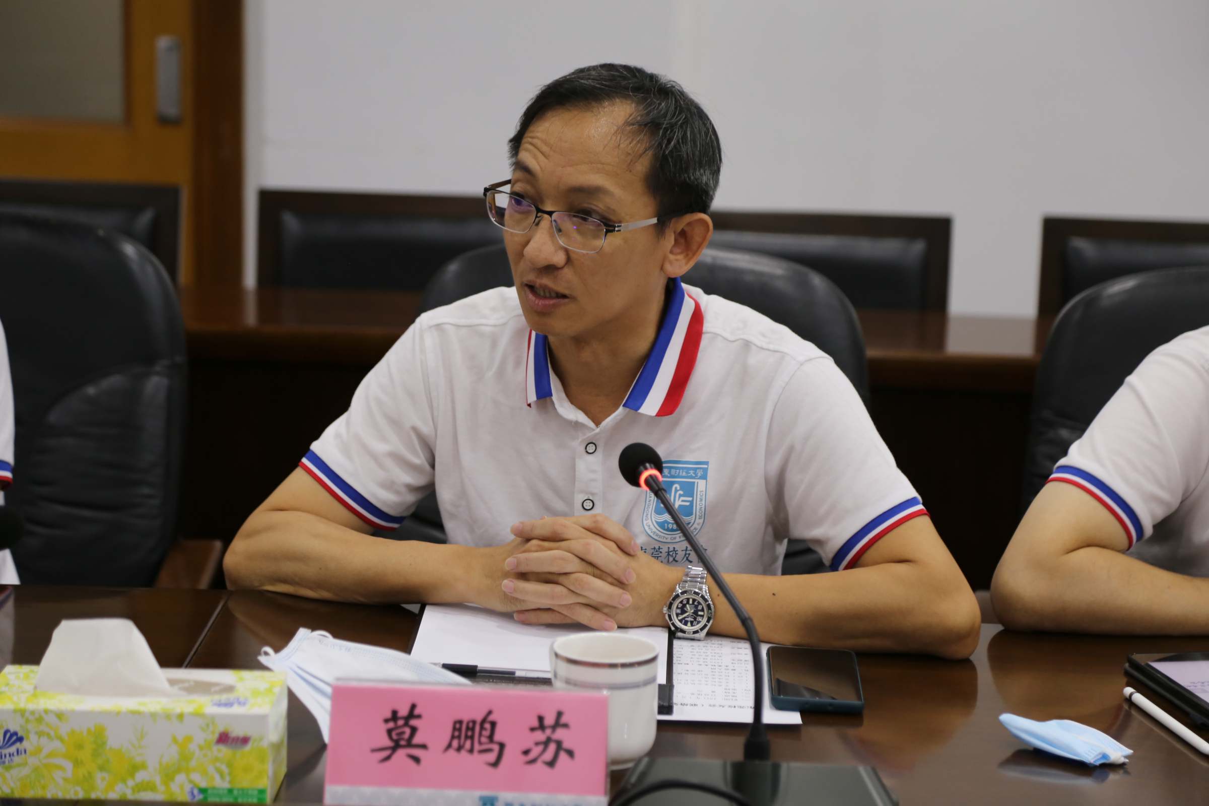 莫鹏苏校友发言