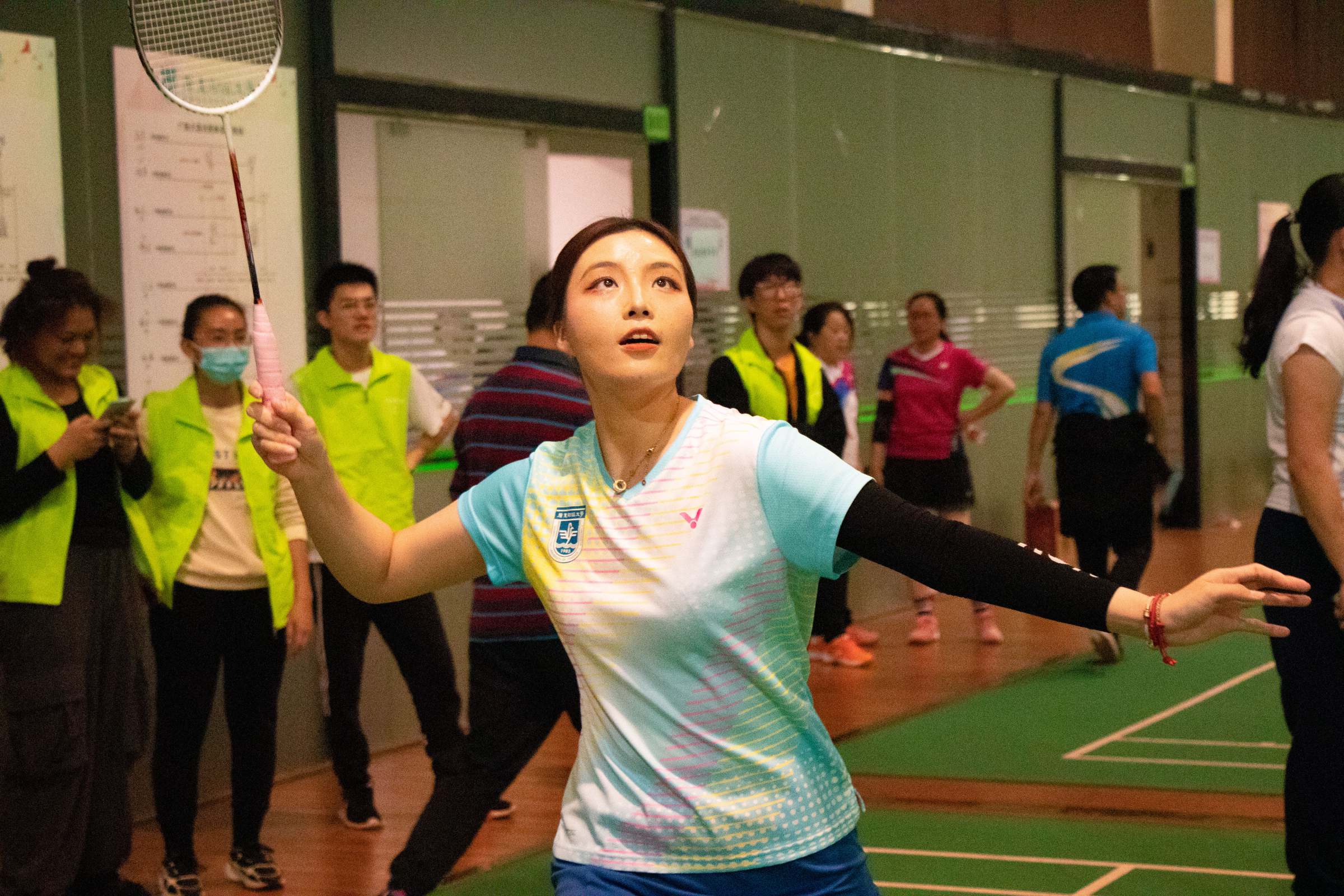 表演赛体育部运动员付雪