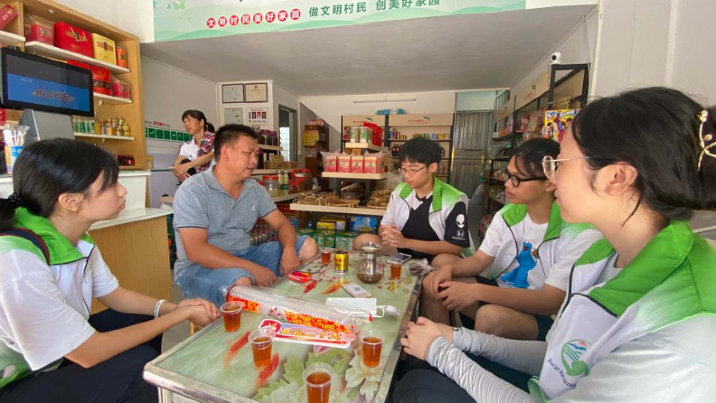 采访连樟村村长陆奕标