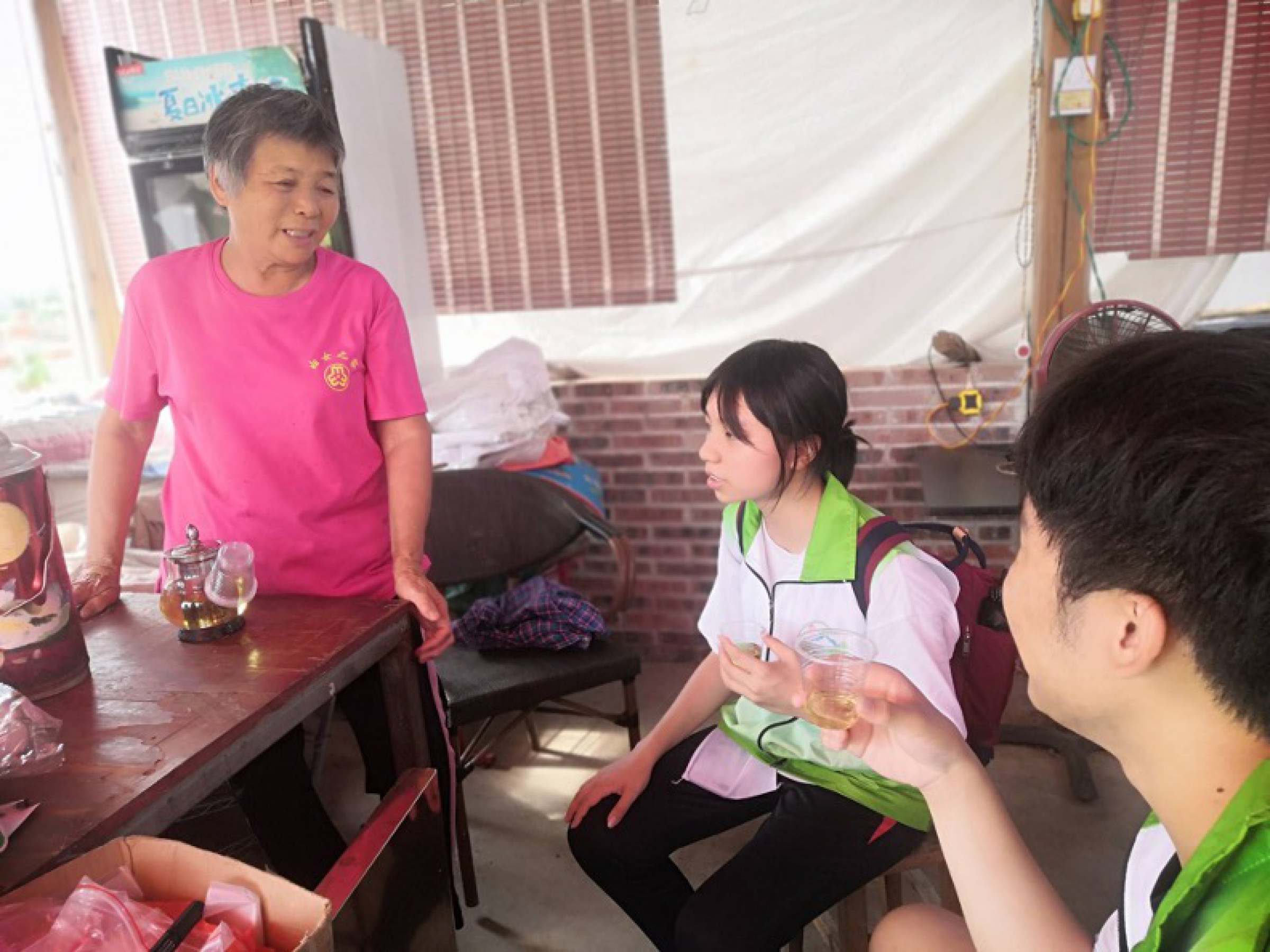 采访连樟村村民