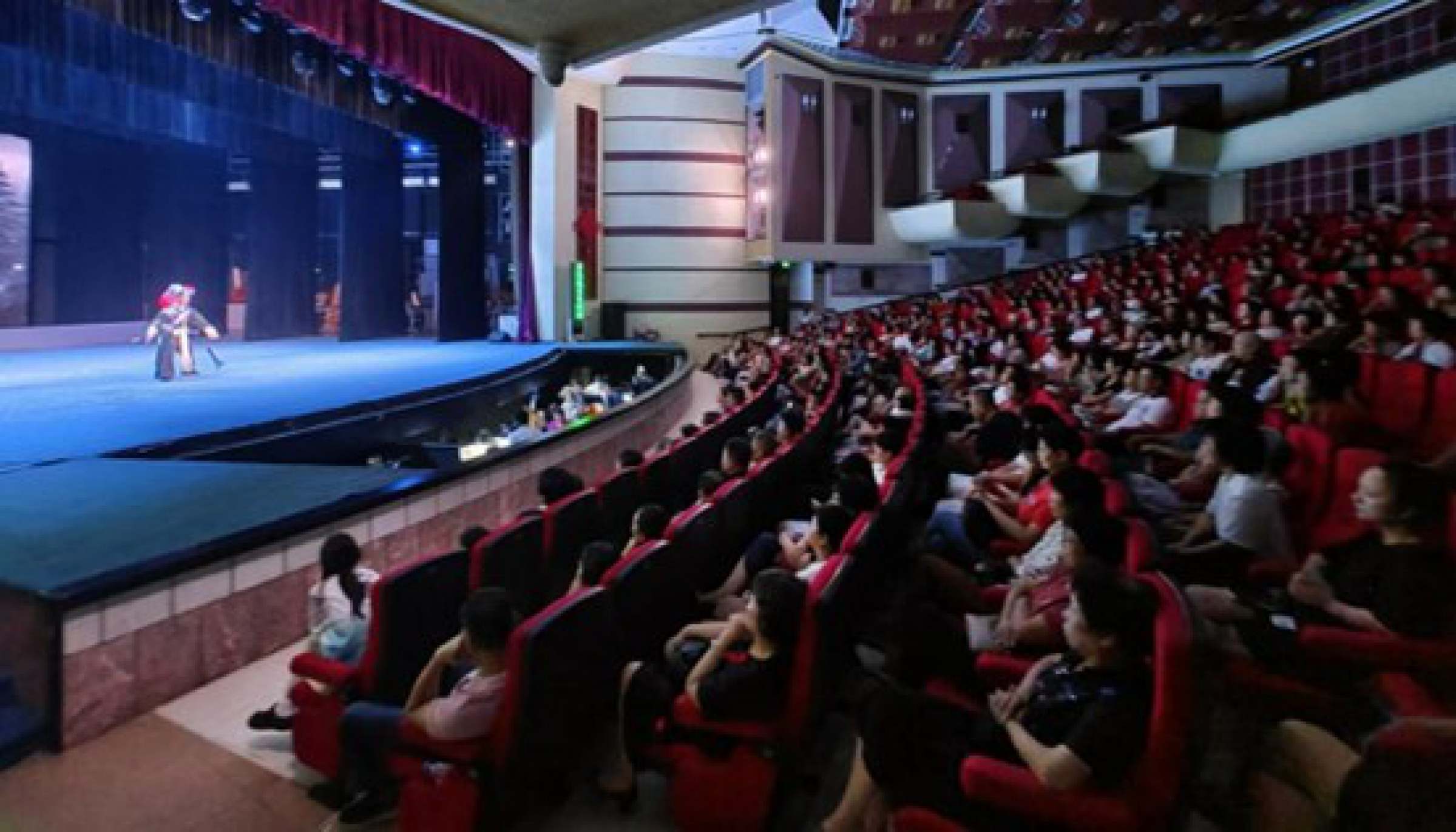 广东潮剧院慧如剧场《林冲夜奔》演出现场