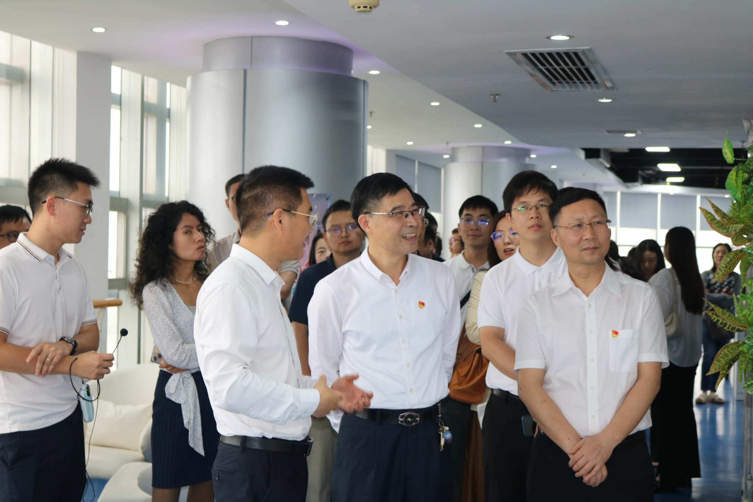 参观走访广州南沙国际物流有限公司