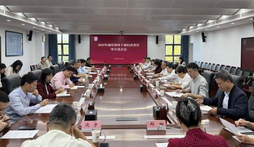学校召开2025年离任领导干部经济责任审计进点会