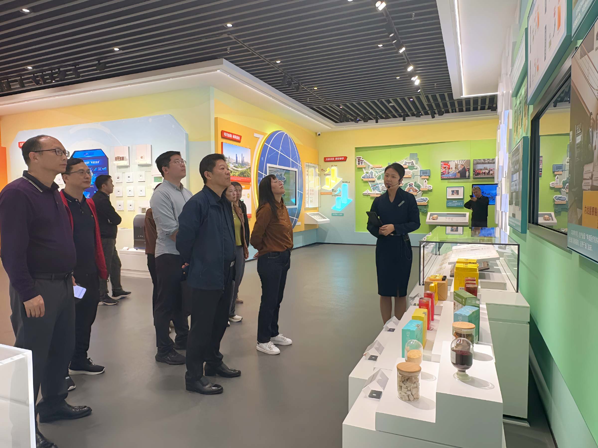 参观横琴粤澳深度合作区天沐琴台