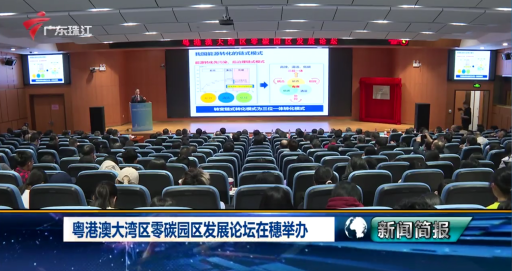 粤TV：粤港澳大湾区零碳园区发展论坛在广东财经大学举办