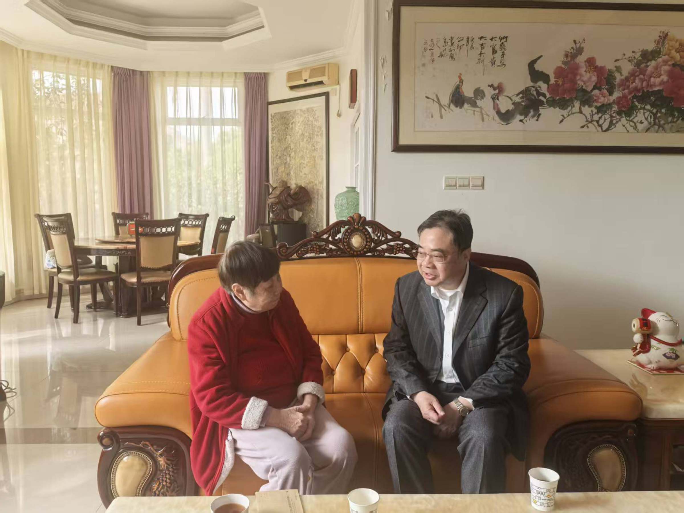 学校开展2026年春节走访慰问活动