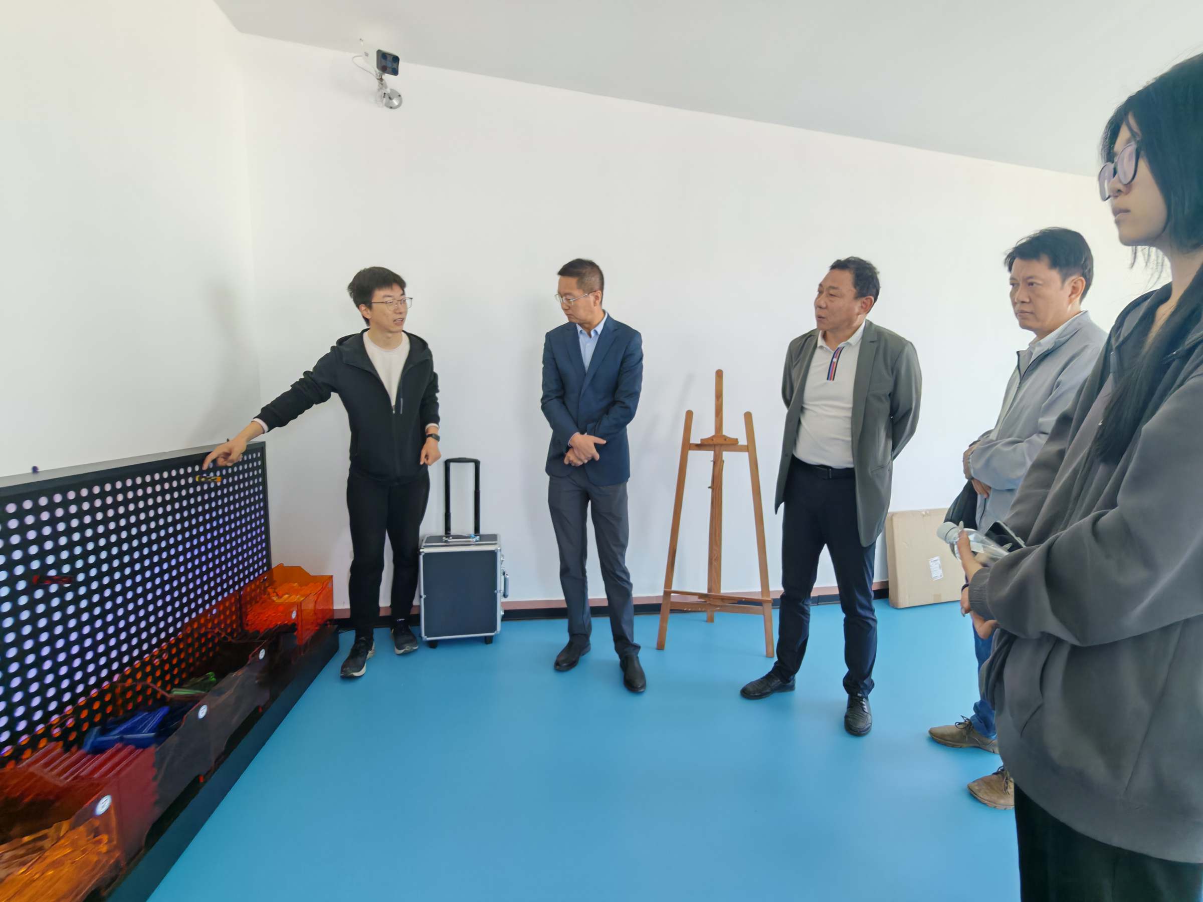 走访龙门县特殊教育学校