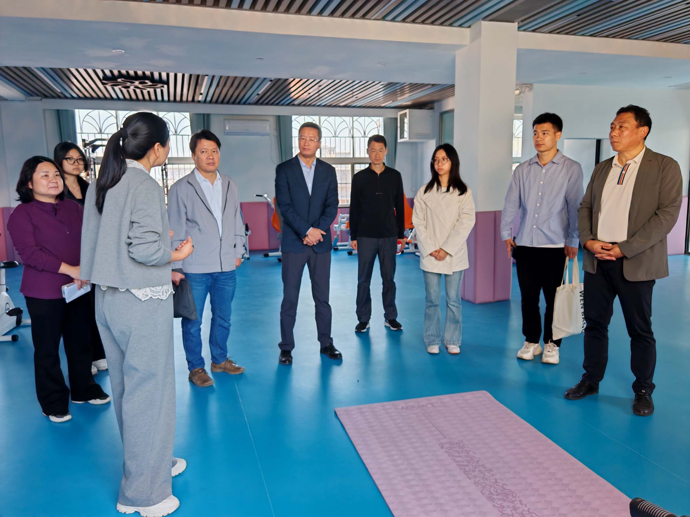 走访龙门县特殊教育学校